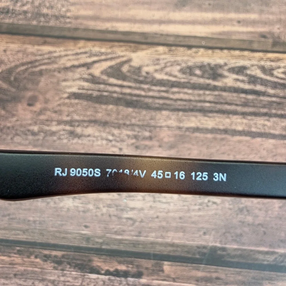 Ray-Ban Junior RJ9050S Matte Tortoise Silver Clubmaster Eyeglasses 45-16-125